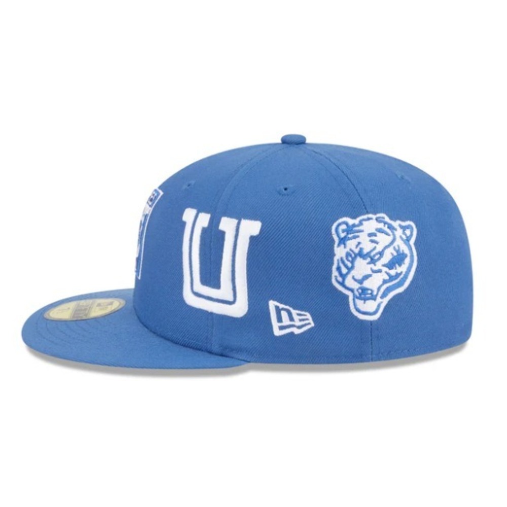 New Era® (SIZE 7 1/8) Club Tigres UANL 59FIFTY Fitted Cap in Indigo - Picture 5 of 7